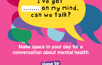 Read more about It’s Time to Talk!
