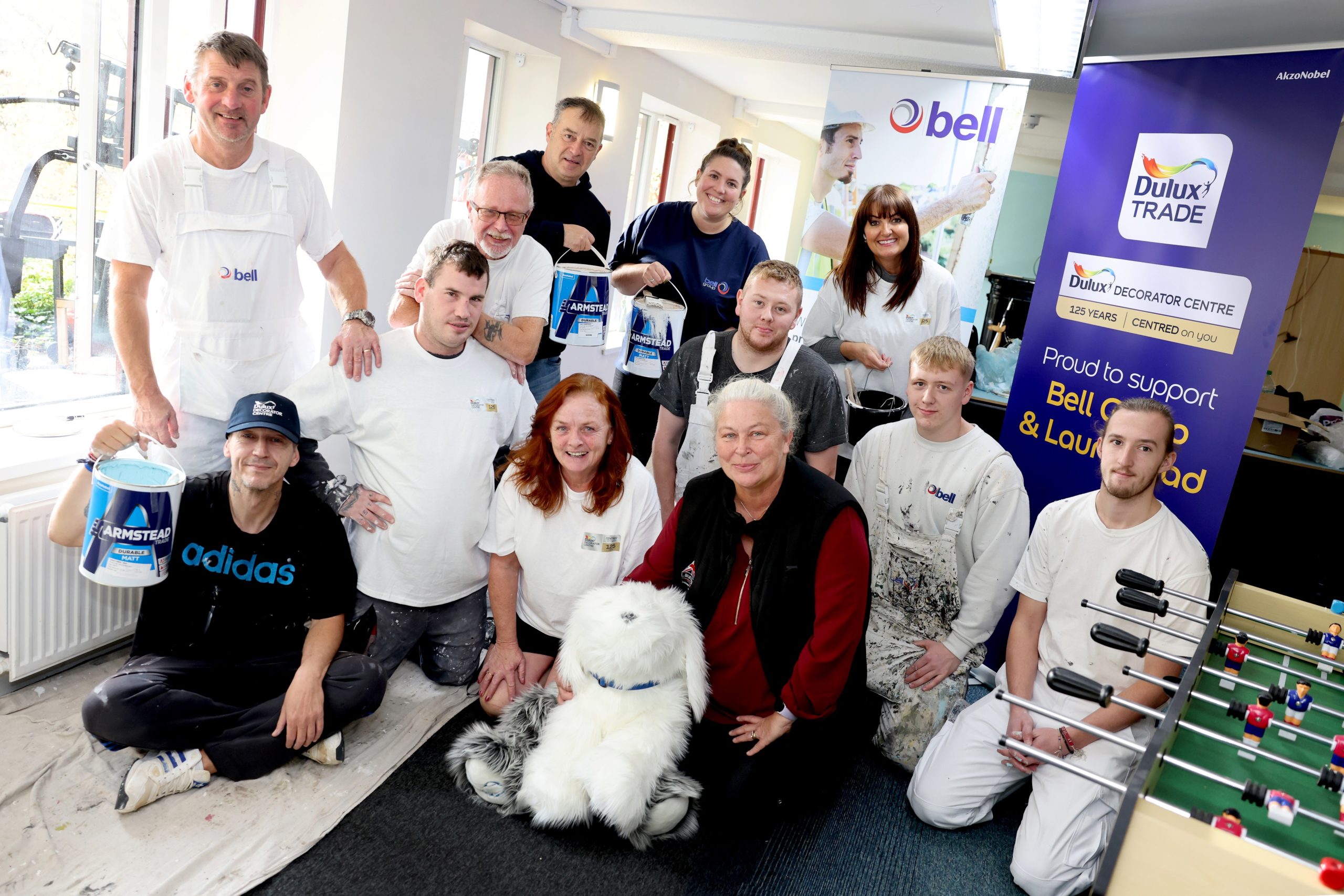 Bell Group Bell Group transforms space for veterans' charity Launchpad