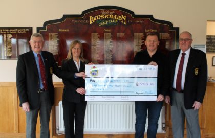 Read more about Vale of Llangollen Golf Club presents veterans’ charity with much-needed funds